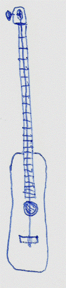  1-Snarige gitaar